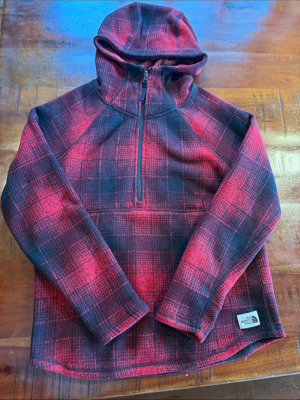 NORTH FACE cozy half zip,fall pull over